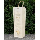 Dřevěný obal mechanika