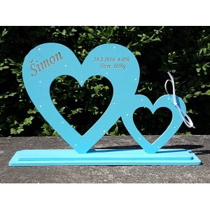 Fotoraj s jménem a údaji