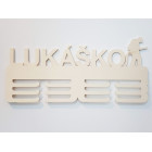 Držák na medaile s názvem hasič 45cm