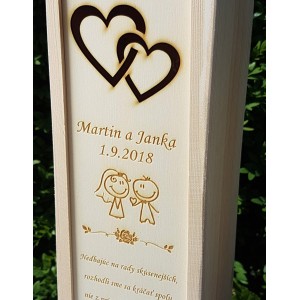 Svatební obaly, krabičky a podnosy 2