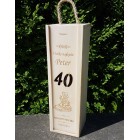 Dřevěný obal zahradník