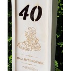 Dřevěný obal zahradník