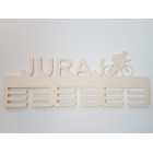 Věšák na medaile s názvem cyklistika 55cm