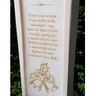 Obal na víno s Vánočním motivem