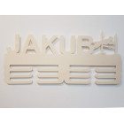 Věšák na medaile s jménem a agility