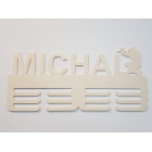 Věšák na medaile s názvem paintball 45cm