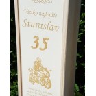 Dřevěný obal motorkář