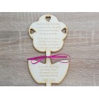 Kytička pro paní učitelku - zapich