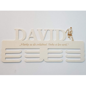 45 cm věšák na medaile 2