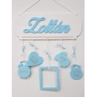 Dřevěné jméno na tabulce s 5 doplňky Zoltán