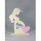 Těhotenský stojánek na fotografii 25x19cm - Těhulka