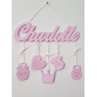 5 visících doplňků s názvem-koruna