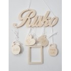 5 závěsných doplňků s názvem PŘÍRODNÍ