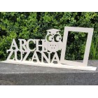 Dárek na promoce Arch. stojan s jménem na míru