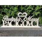 Svatební stojan s křestními jmény