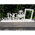 Dárek na promoce Ing. stojan s jménem na míru