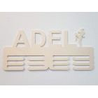 Dřevěný držák na medaile s názvem thajský box 45cm