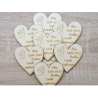 Dřevěná magnetka 1.svaté přijímání 6,5cm