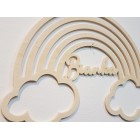 Duhový nápis na míru 30cm Rainbow