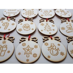 Vánoční sněhové vločky 2