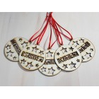 Jméno ve vločce 8 cm cena za kus