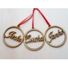 Jméno ve vločce 16cm cena za kus