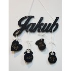 Dárek pro novorozence barva černá