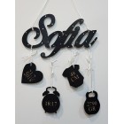 Dárek pro novorozence barva černá