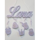 5 visících doplňků s názvem-koruna