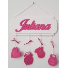 Jméno pro holčičku na tabulce s údaji o narození Juliana