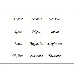 Hlavní deska pro rodinný kalendář typ B | LYMFY.cz | Desky pro rodinné kalendáře