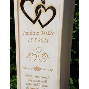 Svatební obaly, krabičky a podnosy 2