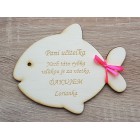 Magnetka rybička poděkování 14cm