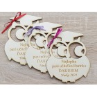 Magnetka sovička jako poděkování 12 cm