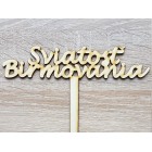 Dřevěný kolíček svátost biřmování 15cm