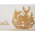 Narozeninová tabulka 30x22cm vidíš 50 není až tak velká obrázek na míru - jelen