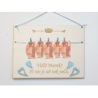 Dárková tabule 30x22cm vidíš 60 není až tak moc