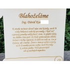 Dárek na promoce s věnováním na míru