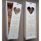 Svatební dar - vyřezávané prstýnky