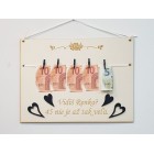 Narozeninová tabulka 30x22cm vidíš 50 není až tak moc - Marečku