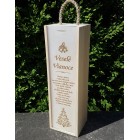 Obal na víno Veselé Vánoce