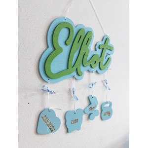 Jméno s údaji o narození – jméno na zeď 2