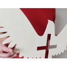 Výzdoba do kostela holubice 40 cm