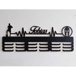 55 cm věšák na medaile 2