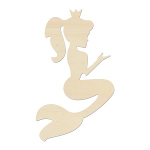Mořská panna princezna 15x9x0,4cm