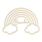 Duhový nápis na míru 30cm Rainbow