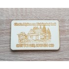 Reklamní vizitky 60x110x3 mm