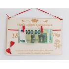 Tvá první milionová panenka 30x22cm