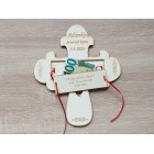 Personalizovaný dárek na křest výška 25 cm