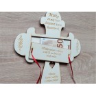 Personalizovaný dárek na křest výška 25 cm